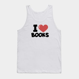 Bookworm i love books Tank Top